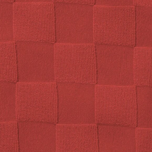 BERLOOK Red Jacquard Triangle Cross Back Bikini Top ONLY 46 - Picture 9 of 10